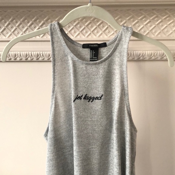 Forever 21 Jet Lagged Tank Top - Picture 3 of 4